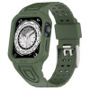 Ремешок Silicone Integrated для Apple Watch Series 8/7 45mm/44mm/42mm - зеленый