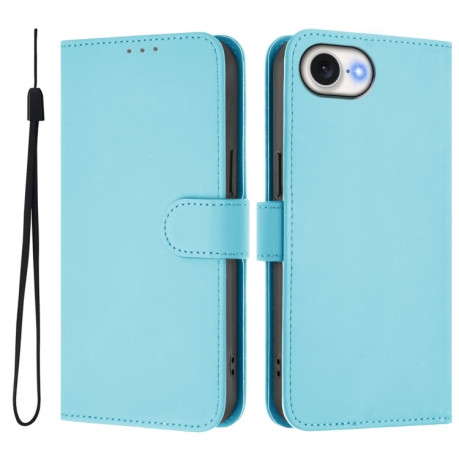 Чохол-книжка Skin Feel S-type для iPhone 16e - синій