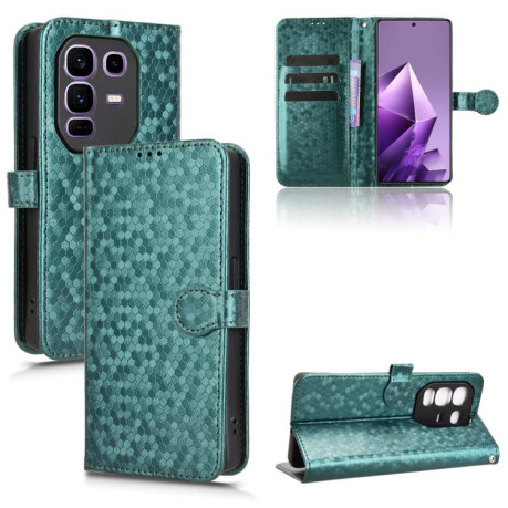 Чохол-книжка Honeycomb Dot для Infinix Note 50 Pro+ - зелений