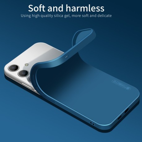 Ударозащитный чехол PINWUYO Sense Series для Samsung Galaxy S24 5G - синий
