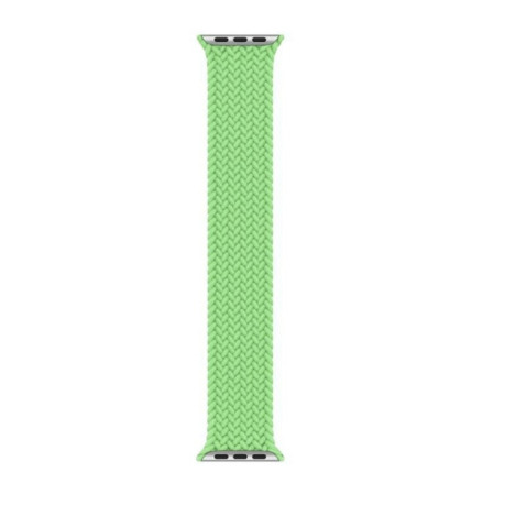 Ремінець Nylon Single-turn Braided для Apple Watch Series 7 41mm /40mm /38mm - зелений