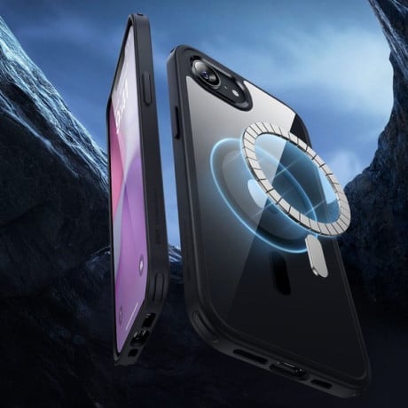 Оригинальный чехол ESR Classic Hybrid Case HaloLock (MagSafe) для iPhone 16e - Clear-Black