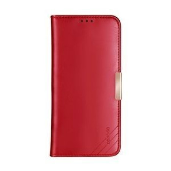 Кожаный чехол- книжка DZGOGO ROYALE II Series Magnetic на iPhone XS Max красный