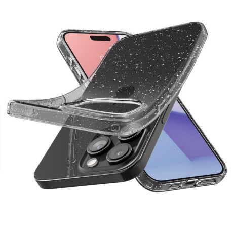 Оригинальный чехол Spigen Liquid Crystal на iPhone 15 Pro - Glitter Crystal