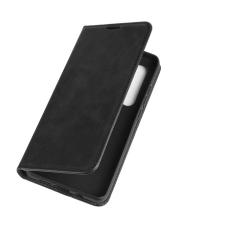 Чохол-книжка Retro-skin Business Magnetic на Xiaomi Mi Note 10 Lite - чорний