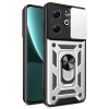 Протиударний чохол Sliding Camshield для Infinix Smart 8 Plus/8 Pro - сріблястий