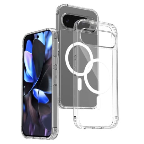 Прозорий чохол Skin Feel з потовщеними кутами з MagSafe гібридний на Google Pixel 10 Pro XL
