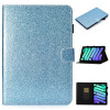 Чехол-книжка Varnish Glitter Powder для iPad mini 6 - синий