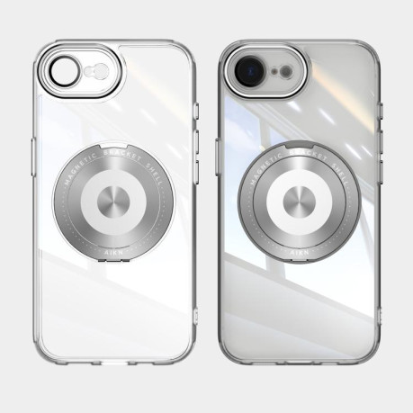Протиударний чохол MagSafe Acrylic Hybrid для iPhone 16e - сірий