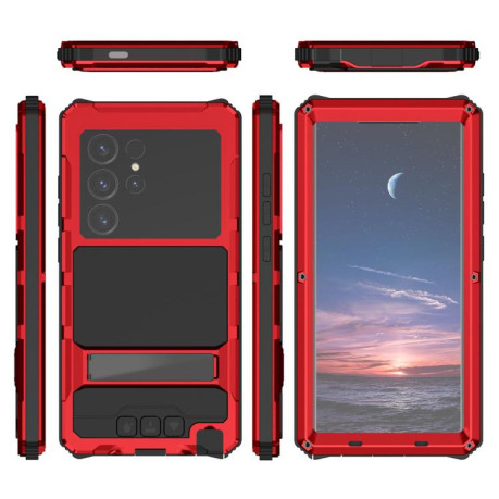 Противоударный чехол R-JUST Life Waterproof для Samsung Galaxy S25 Ultra 5G - красный