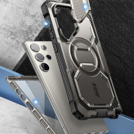 Двосторонний чехол Supcase i-Blason ArmorBox 2-Set для Samsung Galaxy S24 Ultra - Gray