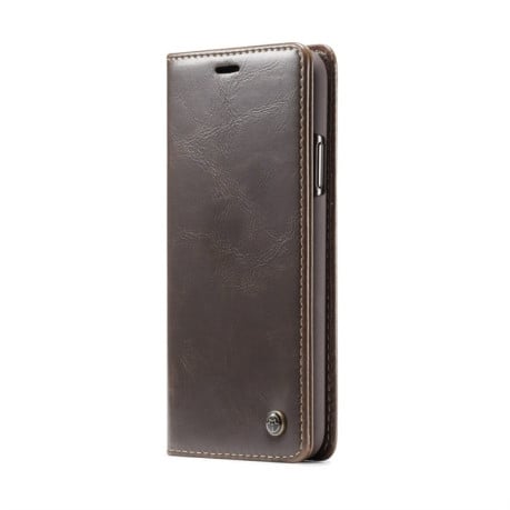 Шкіряний чохол-книжка CaseMe 003 Series на iPhone 11 Pro Max - коричневий