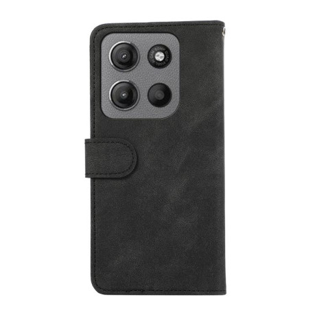 Чохол-книжка ABEEL Color Block Magnetic RFID Leather Motorola Moto G15 4G / G05 - чорний