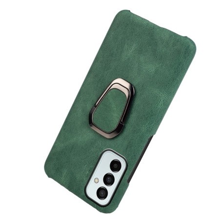 Противоударный чехол EsCase Ring Holder для Samsung Galaxy M53 - темно-зеленый