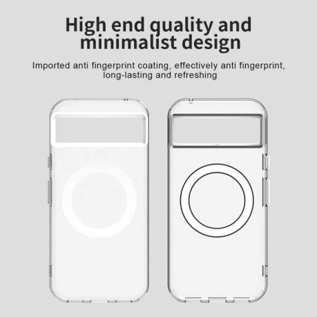 Протиударний чохол MagSafe Holder PC Hybrid для Google Pixel 8a - білий