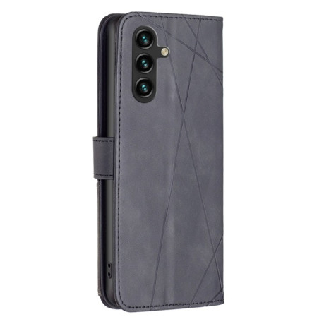 Чехол-книжка Rhombus Texture для Samsung Galaxy A56 5G - черный