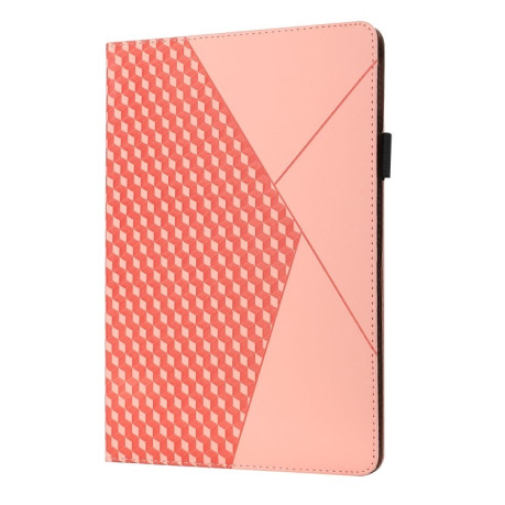 Чехол-книжка Rhombus Skin Feel для iPad 10.2 2021/2020/2019 / Pro 10.5 2019/2017 - розовое золото