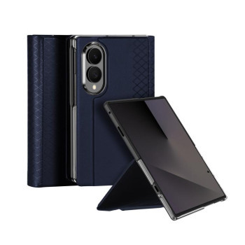 Чехол-книжка DUX DUCIS Bril Series на Samsung Galaxy Fold8 5G — синий