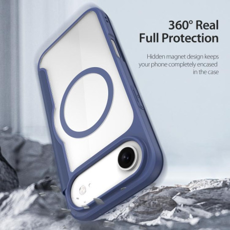 Чехол-книжка DUX DUCIS Skin X Pro Series Magsafe на iPhone Air - синий