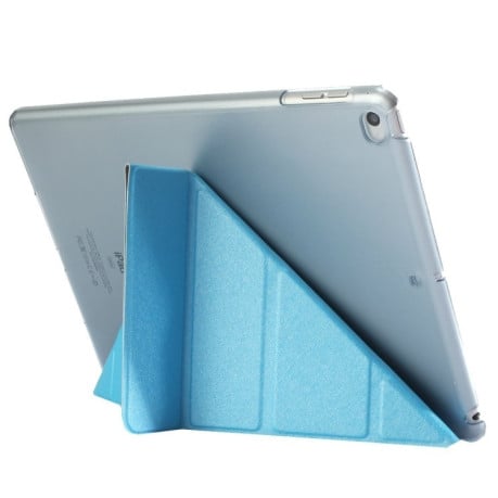 Чохол Silk Texture Origami на iPad 9.7 (2018/2017) синій