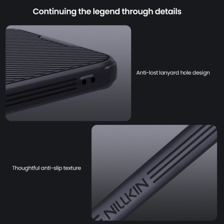Ударозащитный чехол NILLKIN CamShield Pro на Xiaomi 14T Pro - зеленый