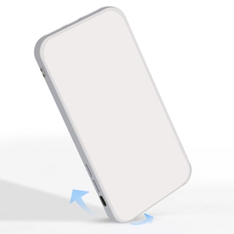 Противоударный чехол Imitation Liquid Silicone для Xiaomi 13 - бежевый