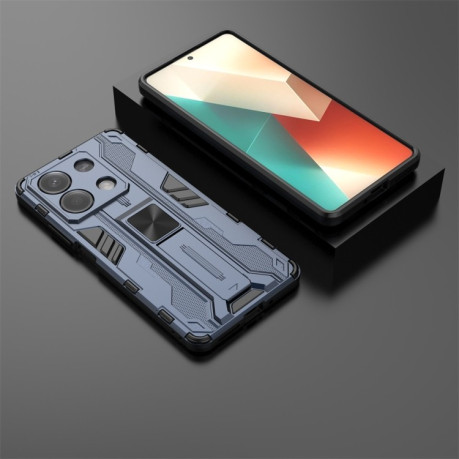 Противоударный чехол Supersonic для For Redmi Note 13 - синий
