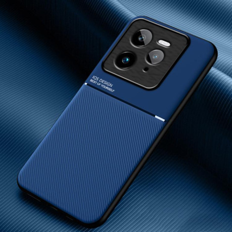Протиударний чохол Tilt Strip Grain на Realme GT7 Pro - синій