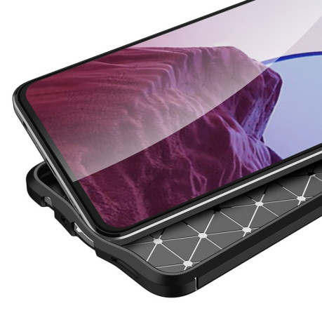 Противоударный чехол Litchi Texture на OnePlus Nord N 20 5G - синий