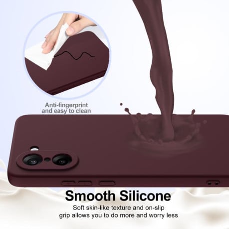 Силіконовий чохол Shockproof Silicone з Magsafe на OnePlus Nord CE5 - коричневий