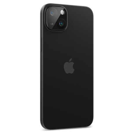 Комплект защитных стекол 2шт на камеру Spigen Optik.Tr Camera Lens для iPhone 15/15 Plus - Black
