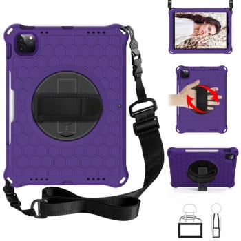 Протиударний чохол 360 Degree Rotation iPad Pro 11 (2018)/Pro 11 (2020)/Pro 11 (2021) - чорно-фіолетовий
