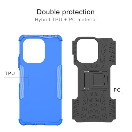 Протиударний чохол Tire Texture на Xiaomi Redmi Note 13 4G - фіолетовий