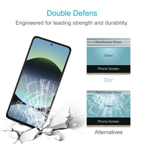Захисне скло 0.26mm 9H 2.5D на Xiaomi Redmi Note 14 4G