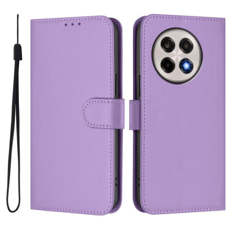Чохол-книжка Skin Feel S-type для OnePlus 13R/Ace 5/Ace 5 Pro - фіолетовий