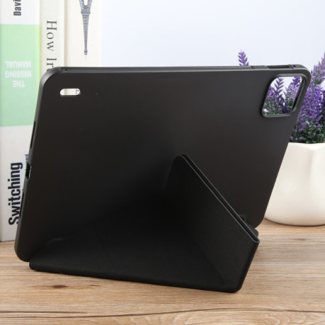 Чехол-книжка Demation Silicone Leather для Xiaomi Pad 7 / 7 Pro - черный