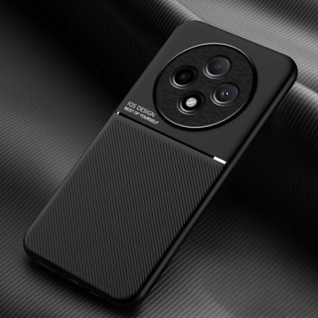 Протиударний чохол Tilt Strip Grain на OPPO Reno12 F/12FS - чорний