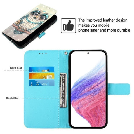 Чохол-книжка 3D Painting для Xiaomi 14T Pro - Owl