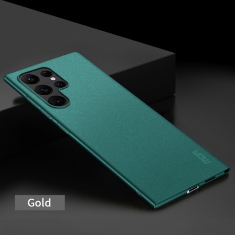 Ультратонкий чехол MOFI Fandun Series для Samsung Galaxy S24 Ultra 5G - зеленый