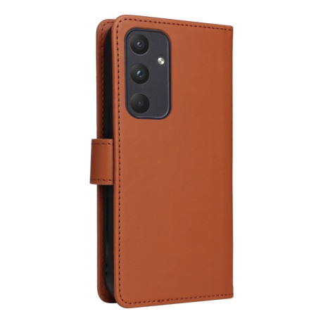 Чохол-книжка BETOPNICE BN-005 2 in 1 Detachable Imitate Genuine Leather для Samsung Galaxy A55 - коричневий