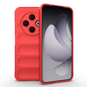 Силиконовый чехол Magic Flannel на Tecno Spark 30C 4G Global — красный