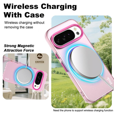 Противоударный чехол IMAK Candy Series Shockproof MagSafe для Google Pixel 10 Pro XL - красный