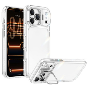 Чохол Escase з акрилу та TPU з рамкою-тримачем камери на iPhone 18 Pro Max — прозорий