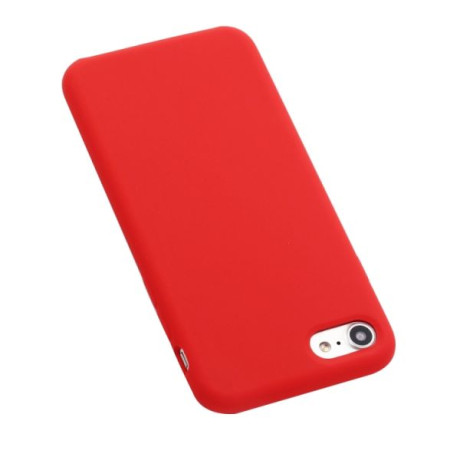 Ударозащитный чехол Silicone Soft на iPhone SE 3/2 2022/2020/7/8 - красный