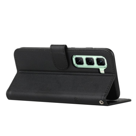 Чохол-книжка Stitching Calf Texture для Infinix Hot 50 Pro+ 4G - чорний