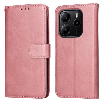 Чоловіча книжка Classic Calf Texture Flip Leather для Redmi Note 14 4G 164.84mm - золото
