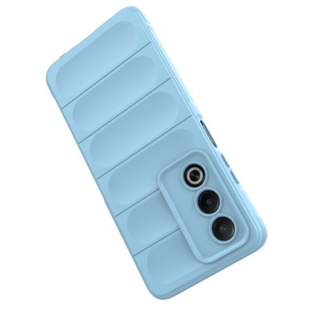 Силіконовий чохол Magic Flannel для OPPO A80 5G/A3 Pro - фіолетовий
