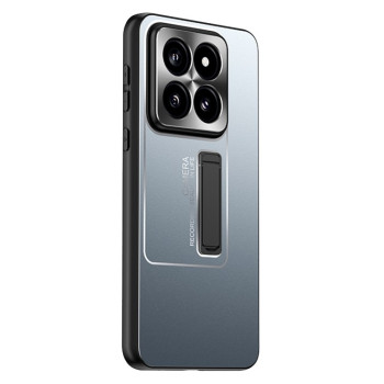 Протиударний чохол Frosted Metal для Xiaomi 14 Pro - синій