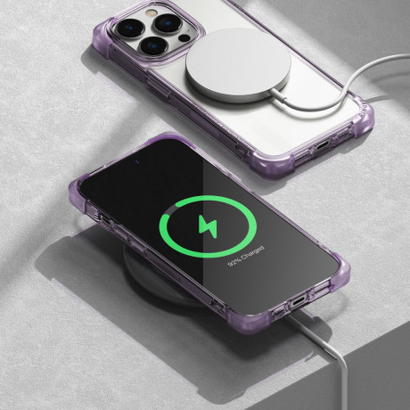 Оригинальный чехол Ringke Fusion Bumper для iPhone 14 Pro - фиолетовый