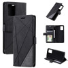 Чехол-книжка Skin Feel Splicing  Vivo Y21 2021 / Y33s - черный